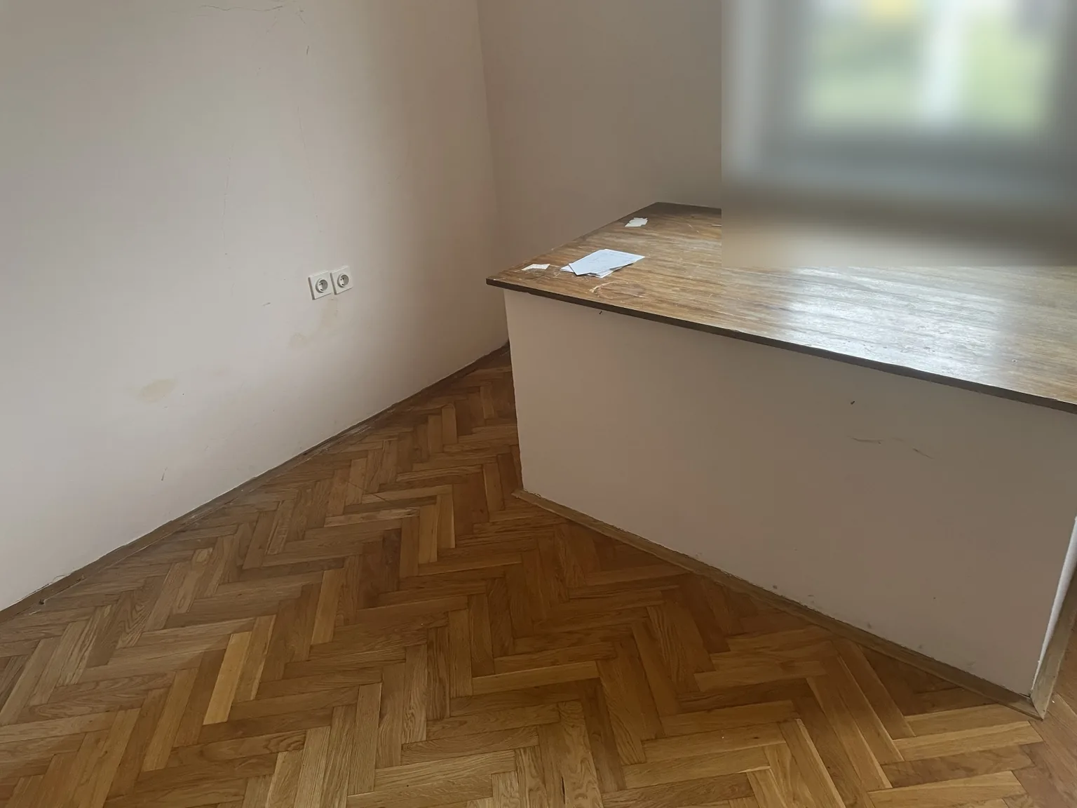 Stanje prostora prije izrade knauf kutije i police u privatnoj kući u Osijeku